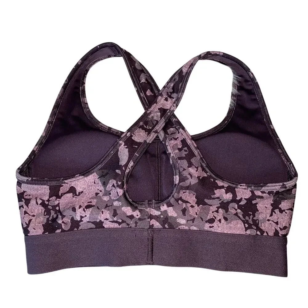 Under Armour Crossback Camo Splatter Sports Bra XS